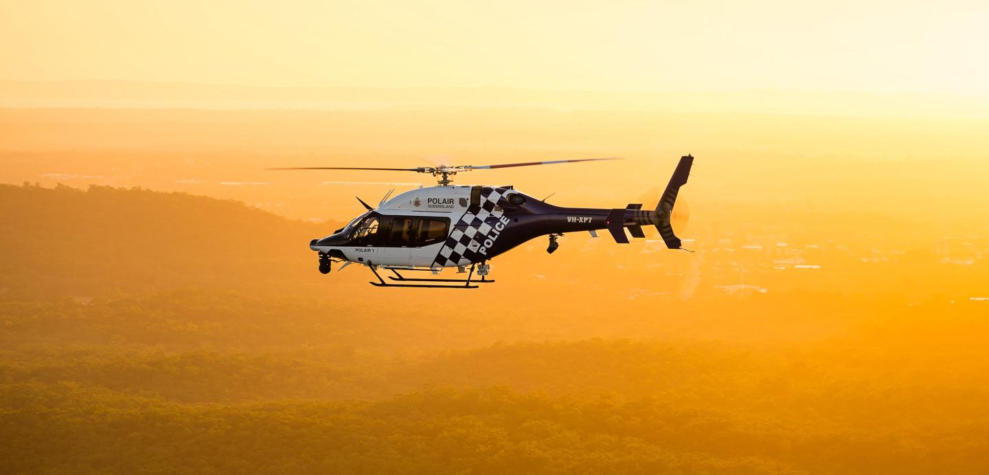 POLAIR QPS helicopter