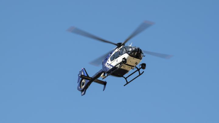 police helicopter