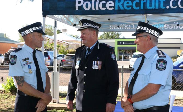 Special Constable (State officer) being sworn in in Longreach.