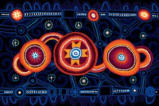 first nations look to the stars artwork